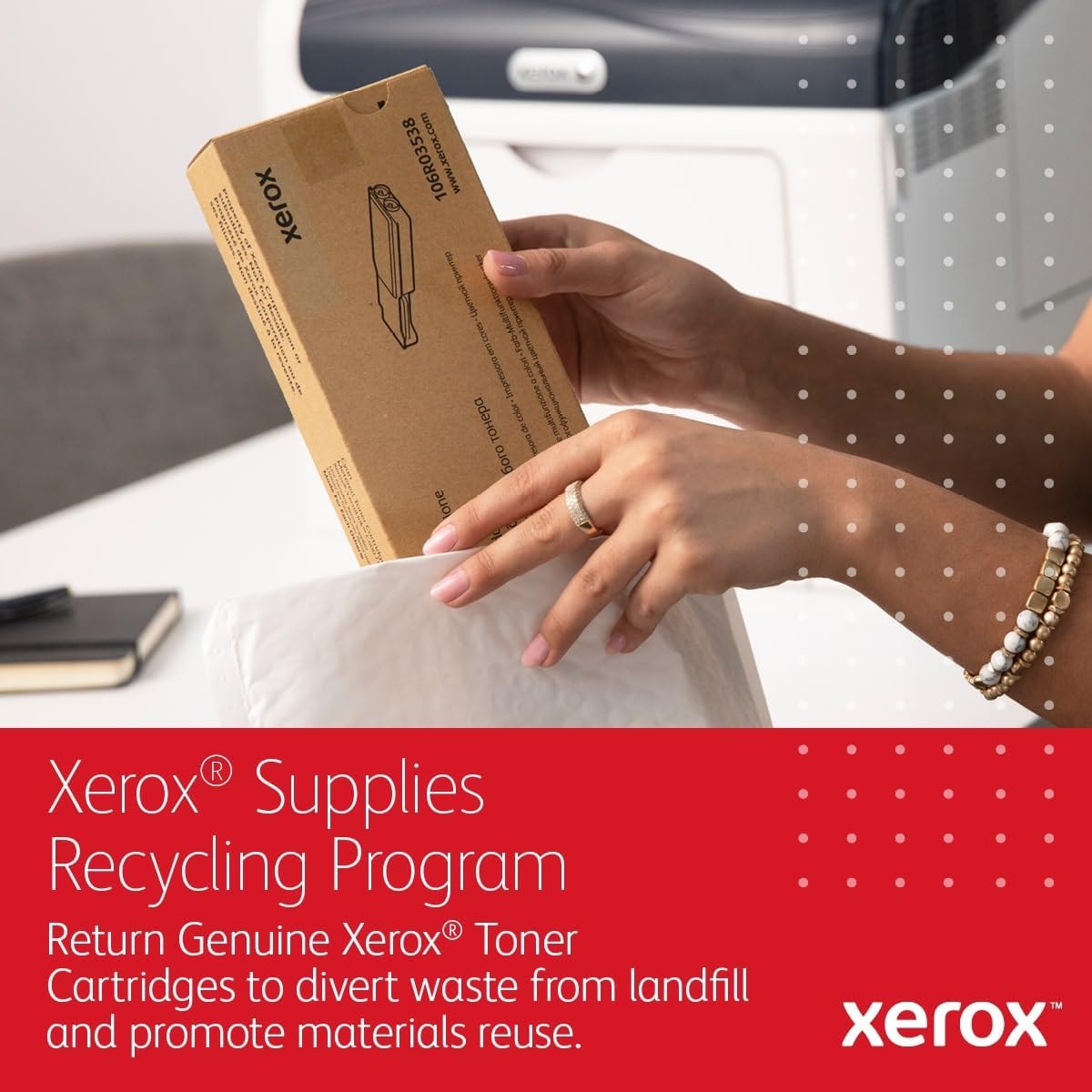 Xerox C325dni Wireless Printer - 35ppm Color Laser All in One Multifunction Printer with Automatic 2-Sided Printing, Home, Office or Small Business Use - Copy/Print/Scan/Fax - Color Touchscreen - Image 9