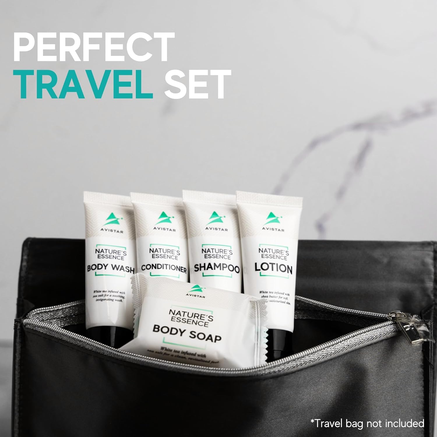 270 Piece Hotel Soap & Bulk Toiletries - Travel Essentials for BnB Hosts & Guests - Hotel Shampoo & Conditioner Supplies for Guests, Hotel Toiletries Bulk Set, Mini Bulk Travel Size Toiletries - Image 3
