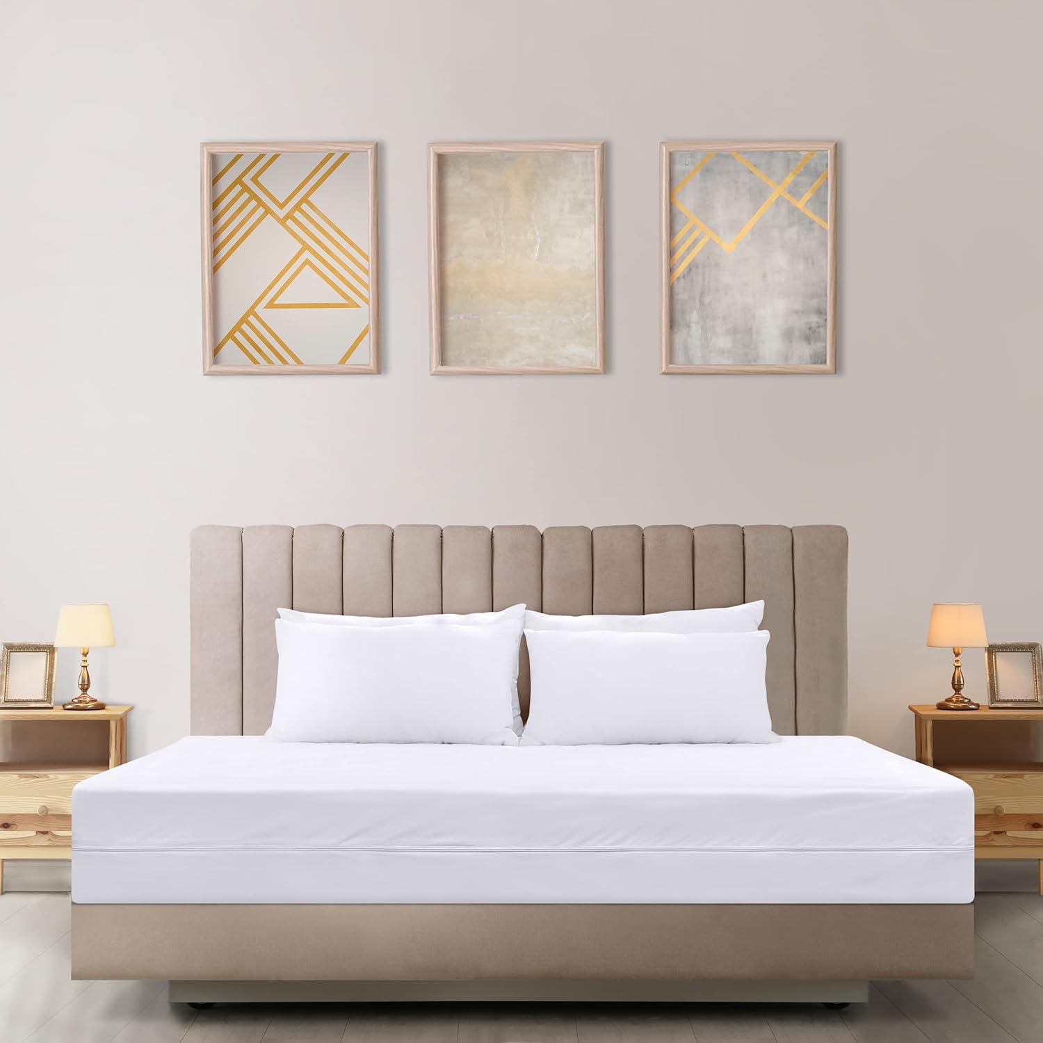 Utopia Bedding Zippered Mattress Encasement Full - 100% Waterproof and Bed Bug Proof Mattress Protector - Absorbent, Six-Sided Mattress Cover - Image 7