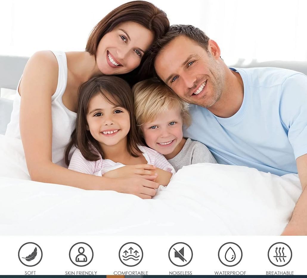 Utopia Bedding Zippered Mattress Encasement Full - 100% Waterproof and Bed Bug Proof Mattress Protector - Absorbent, Six-Sided Mattress Cover - Image 8