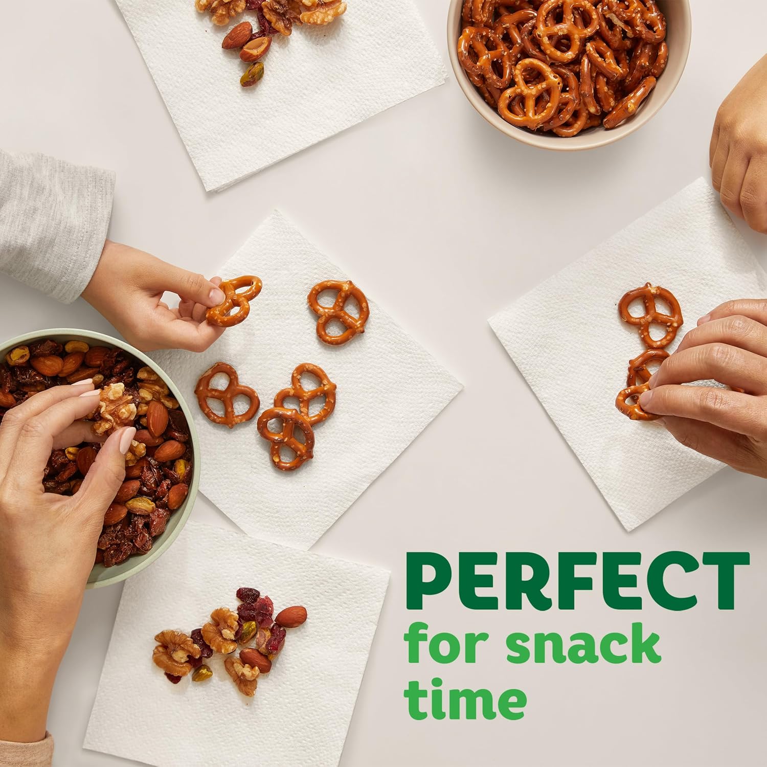 Bounty Paper Napkins, White, 200 Count, Packaging may vary - Image 6