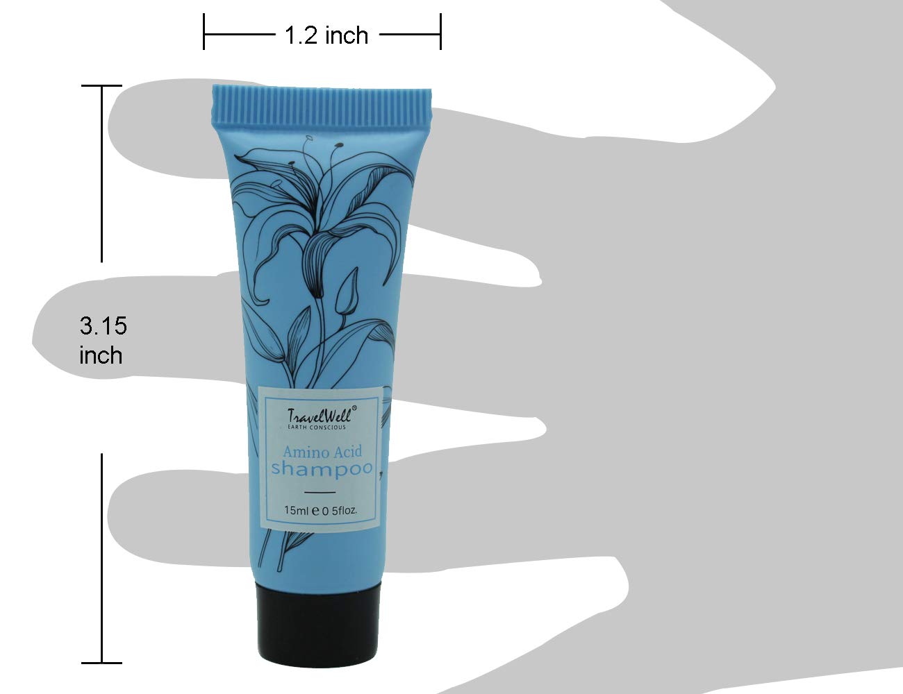 Travel Well Mini Shampoo & Conditioner Set with Soap Bars - Hotel Shampoo & Conditioner Supplies for Guests - Travel-Size Bulk Toiletries - Individual Toiletries for Guests - 150-Piece Set - Image 2