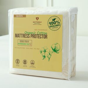 Waterproof Organic Mattress Protect...