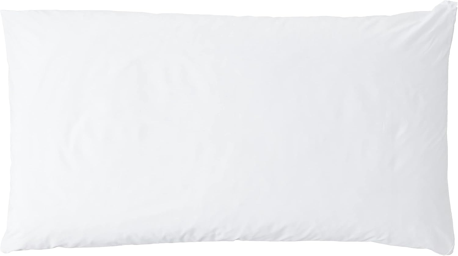 National Allergy Premium 100% Cotton Zippered Pillow Protector - King Size - White - 2 Pack - 300 Thread Count - Hypoallergenic Bed Pillowcase with Zipper - Breathable Encasement Cover - Image 4