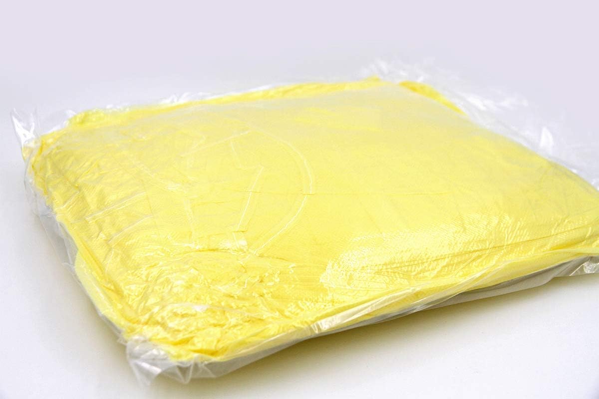 Disposable Isolation Gown Polypropylene Gowns with Knit Cuff Long Sleeve Pack of 15 - Image 6