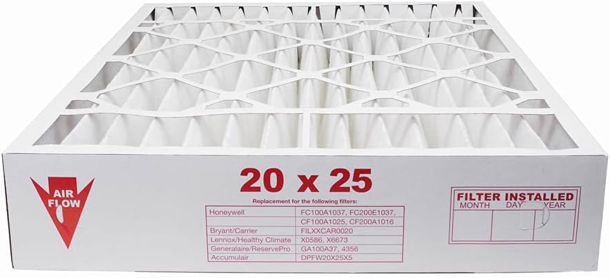 AIRx Filters 20x25x5 MERV 13 HVAC AC Furnace Air Filter Replacement for Honeywell FC100A1037 FC35A1027 CF200A1016, Health 4-Pack, Made in the USA - Image 3