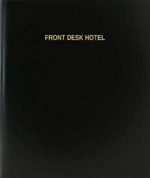 BookFactory Front Desk Hotel Log Bo...