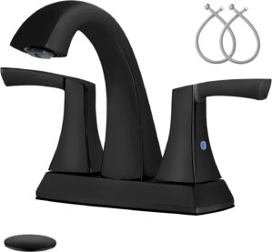 VXV Bathroom Faucet Matte Black, 2 ...