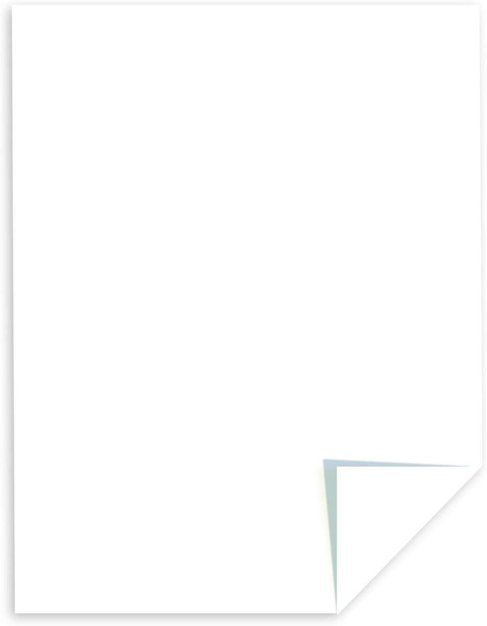 Astrobrights/Neenah Bright White Cardstock, 8.5" x 11", 65 lb/176 gsm, White, 75 Sheets (90905-02) - Packaging May Vary - Image 3