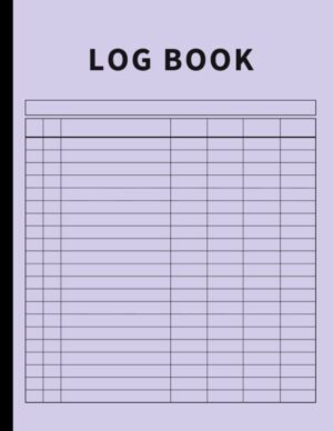 Log Book: Large Multipurpose with 7...
