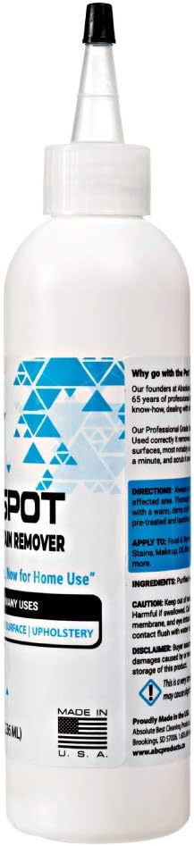 ProSpot Professional Laundry Stain Remover - The Secret of Dry Cleaners for Years, Works for Almost Any Application - Clothing, Carpet, Furniture, Even Special Synthetic Athletic Gear (8-oz) - Image 2