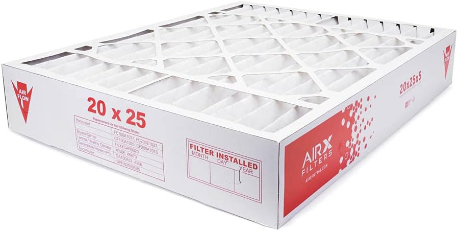 AIRx Filters 20x25x5 MERV 13 HVAC AC Furnace Air Filter Replacement for Honeywell FC100A1037 FC35A1027 CF200A1016, Health 4-Pack, Made in the USA - Image 2