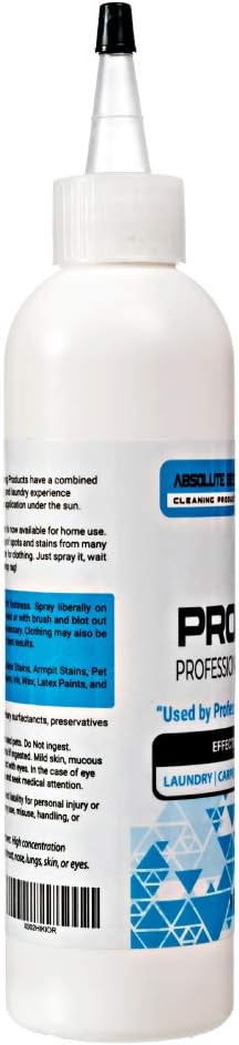 ProSpot Professional Laundry Stain Remover - The Secret of Dry Cleaners for Years, Works for Almost Any Application - Clothing, Carpet, Furniture, Even Special Synthetic Athletic Gear (8-oz) - Image 4
