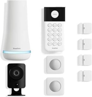 SimpliSafe 9 Piece Wireless Home Se...