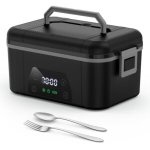 Cordless Heated Lunch Box, Smart Ti...
