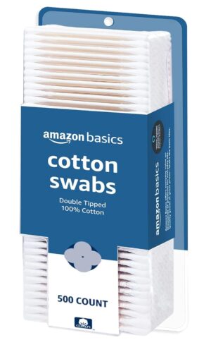 Amazon Basics Cotton Swabs for Pers...