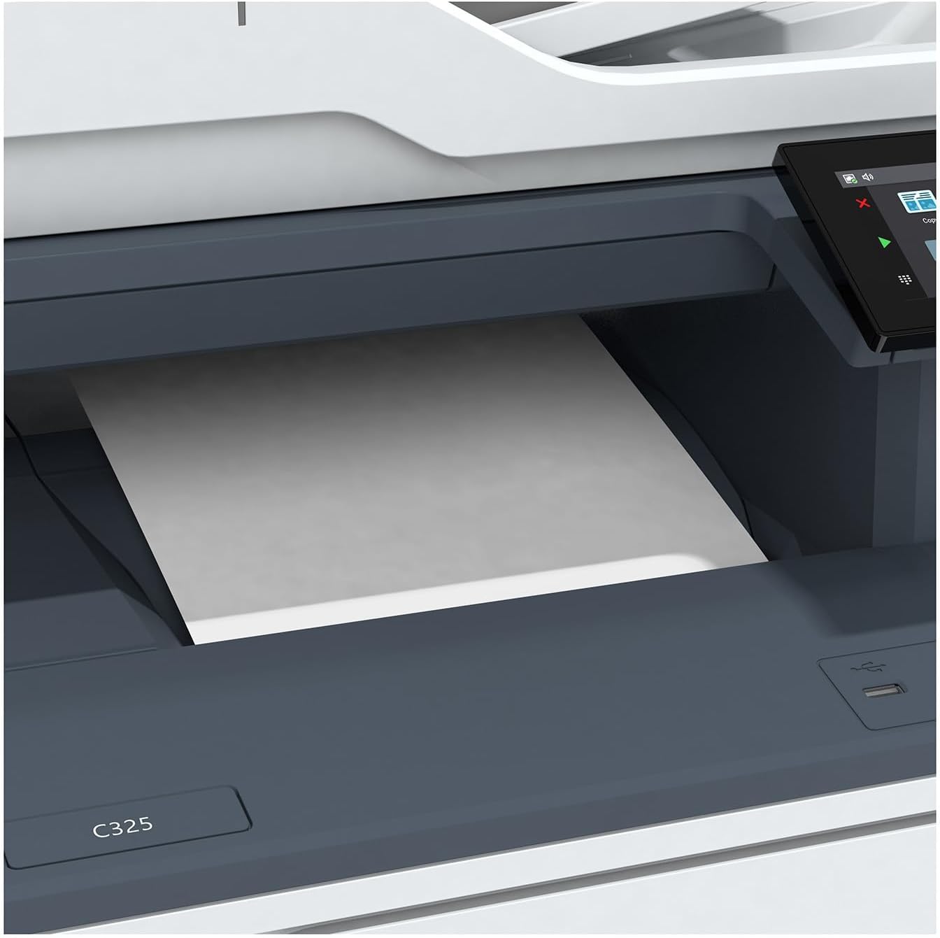 Xerox C325dni Wireless Printer - 35ppm Color Laser All in One Multifunction Printer with Automatic 2-Sided Printing, Home, Office or Small Business Use - Copy/Print/Scan/Fax - Color Touchscreen - Image 4