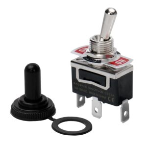 Baomain 1-Pack Waterproof Toggle Sw...