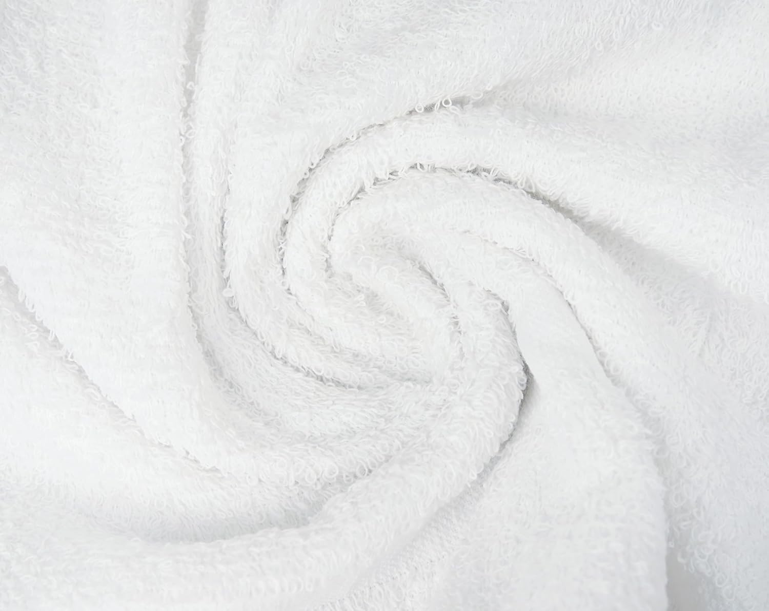 CH White Bath Towels Bulk Pack of 12 (22x44 Inches) – 100% Cotton Lightweight & Absorbent Towels for Airbnb, Hotels, Motels & Commercial Use - Image 4