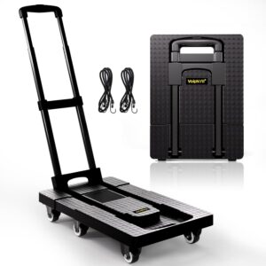 Folding Hand Truck 500lbs, Portable...