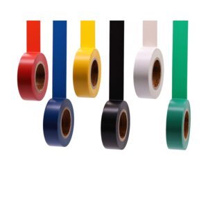 Electrical Tape Colors 6 Pack 0.7-I...