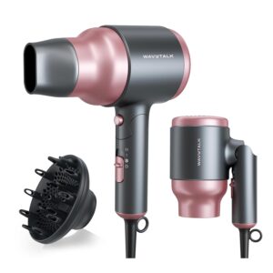 Wavytalk Portable Hair Dryer with D...