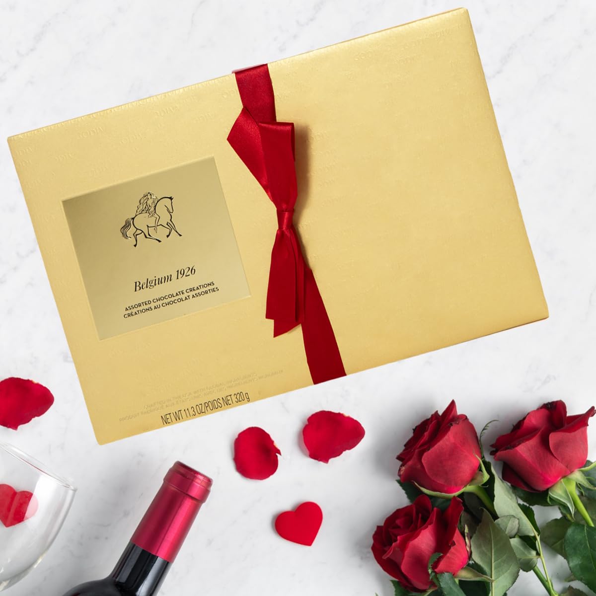 Gourmet Chocolate Gift Box Valentines, 27 Chocolates Pack of Premium Belgium Assorted Chocolate, Ideal for Easter Gift Basket and Holiday Celebrations 11.3 OZ - Image 7