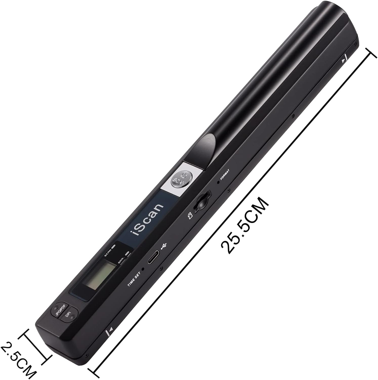 Portable Document Scanner, AOZBZ 900DPI Handheld Image Scanner, Scanning Wand,A4 Colour Photo Mobile Scanner Handy Scan (JPG/PDF Format, High Speed USB 2.0, Included 16G SD Card) - Image 6
