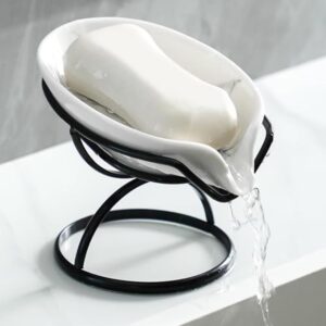 Leaf-Shaped Soap Dish – Premium C...