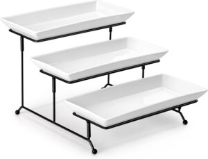 MALACASA 3 Tier Serving Trays for P...