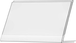 2 Pack Horizontal Table Tent 17” ...