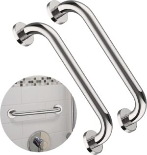 2 Pack 12 Inch Shower Grab Bar, ZUE...