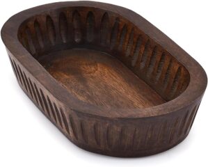 Samhita Mango Wood Decorative Bowls...
