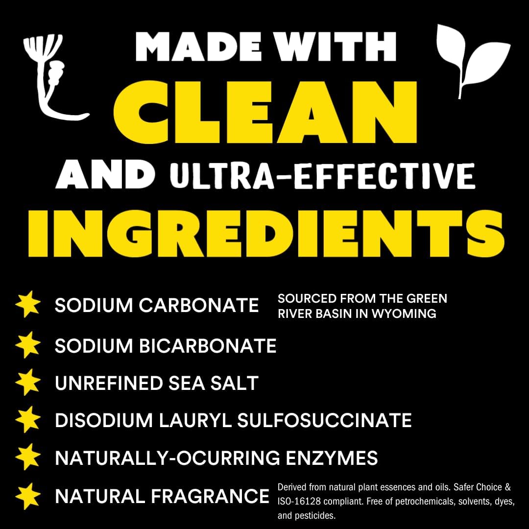 Molly's Suds Super Powder Detergent | Extra Strength Laundry Soap, Stain Fighting | Sensitive Skin | Simple, Effective Ingredients | 60 Loads - Ocean Mist - Image 4