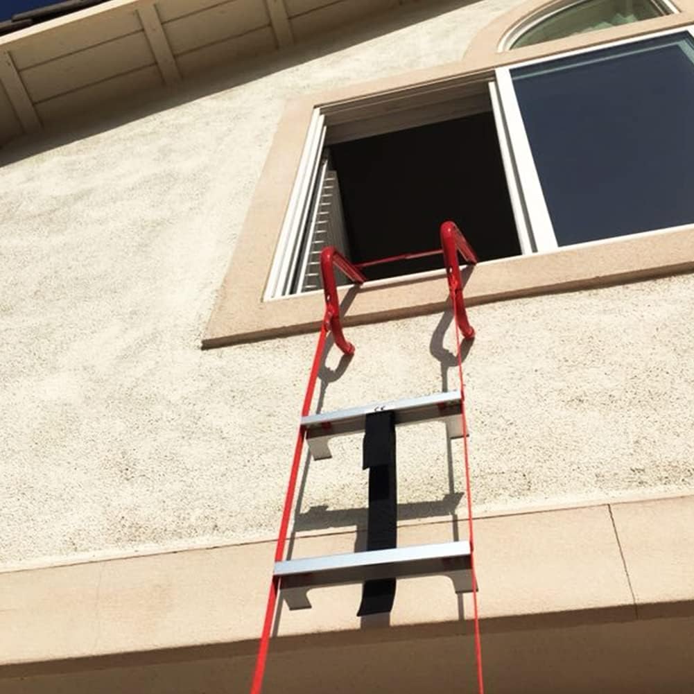 Hausse Retractable 2 Story Fire Escape Ladder, 13 Feet - Image 5