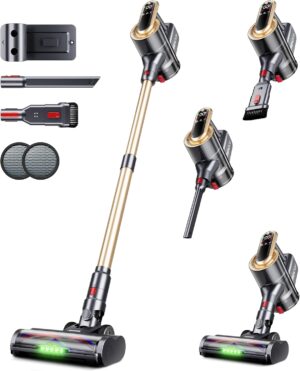 RENDOW Cordless Vacuum Cleaner, 550...