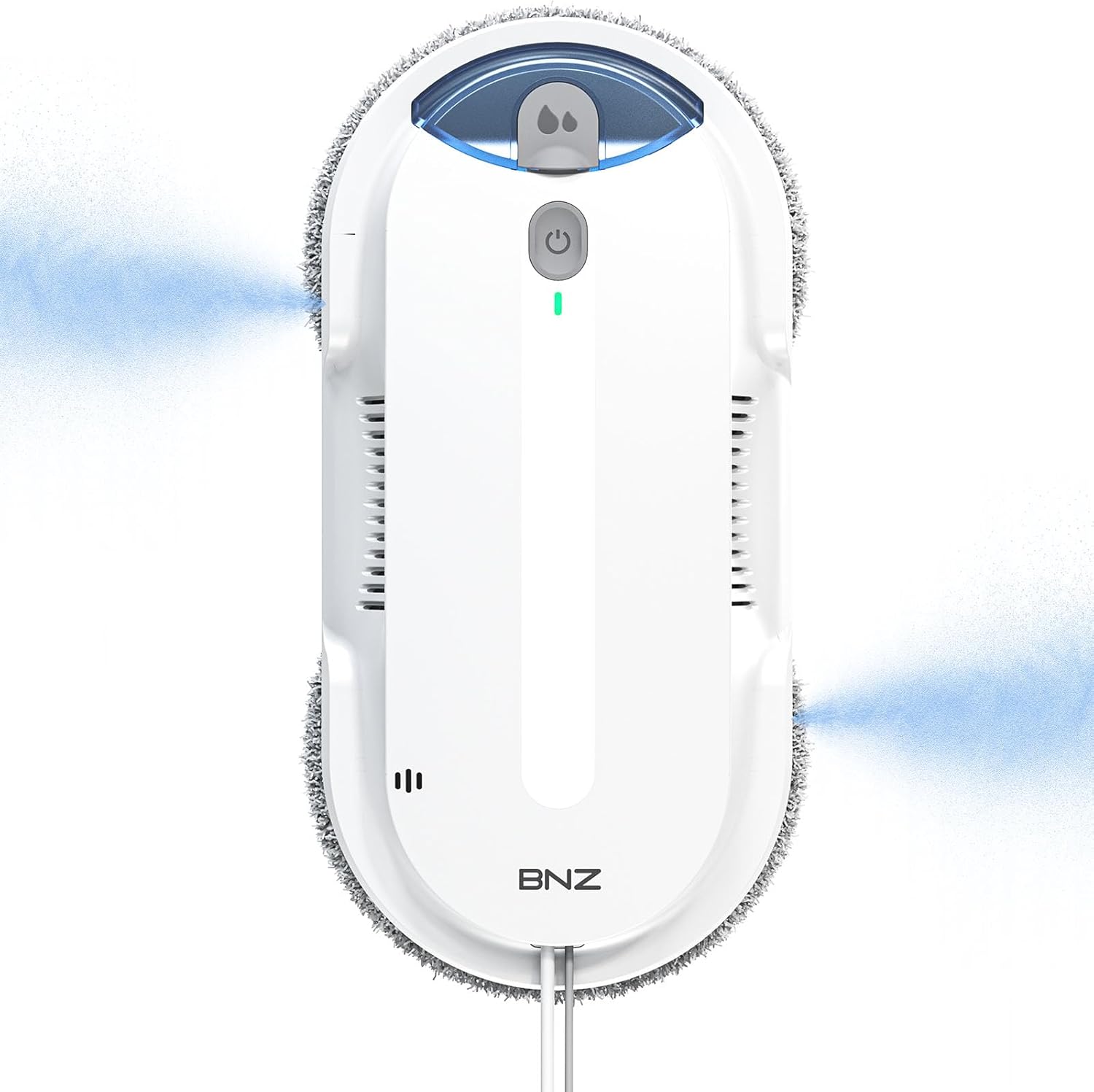 BNZ Smart Window Cleaning Robot, Twin Turbo & Dual Auto-Spray Window Cleaner with Multiple Safety System, AI Path Planning, Frameless Edge Detection, K1 (White) - Image 8