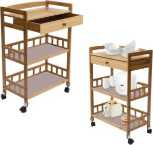 Portable Kitchen Island on Wheels, ...
