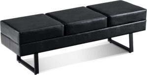 BarberPub Waiting Room Chairs, Heav...