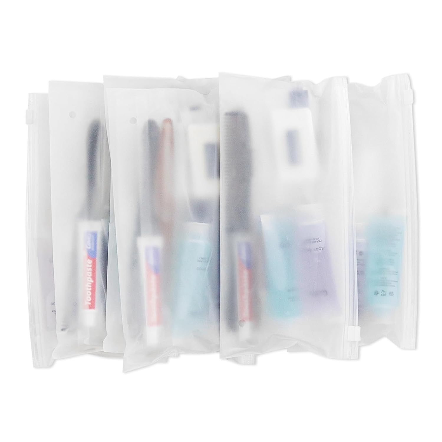 50-Pack Toiletry Kits - Personal Hygiene & Travel Kit for Men, Women & Charity - Disposable, Bulk Homeless Care Package Supplies - Image 8