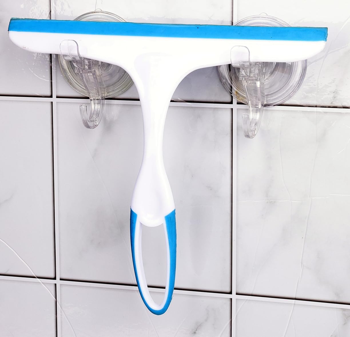 Antimbee 3 Pack Suction Cup Hooks, Clear Suction Cup Hanger, Removable Small Suction Cups for Shower, Bathroom, Glass, Door, Windows, Kitchen-Max Hanging up to 11 lbs on Smooth Surface - Image 7