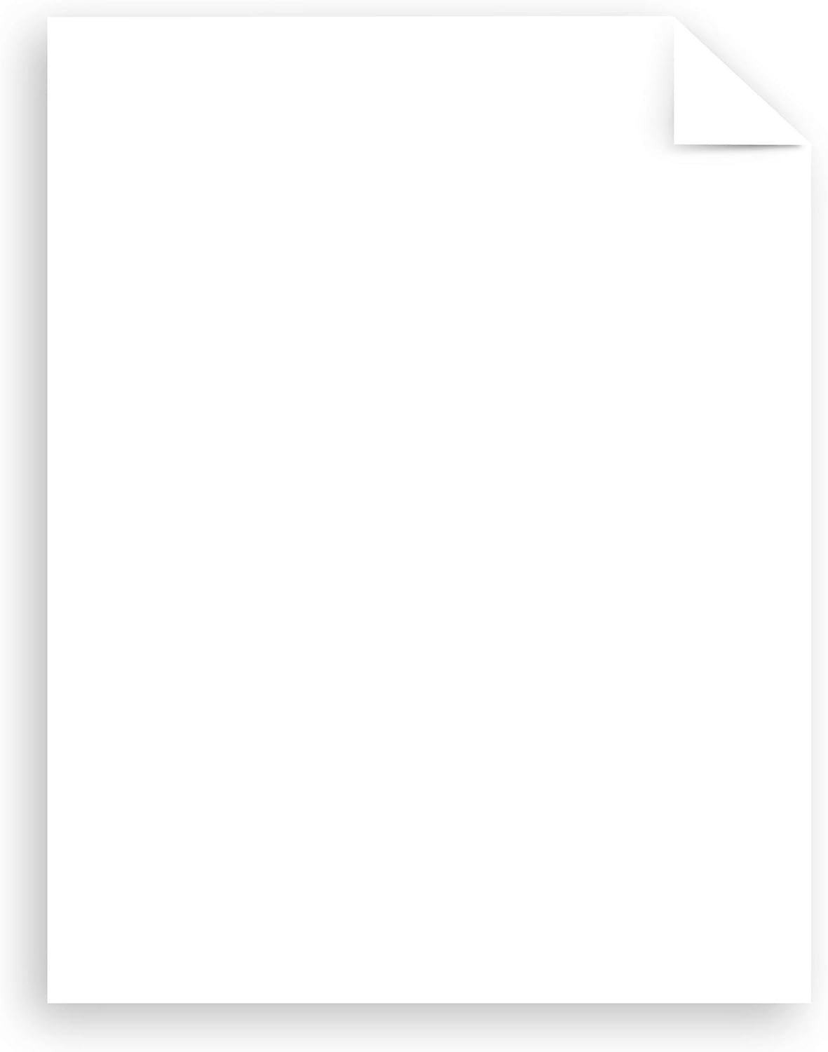 Neenah White Index Paper, Mediumweight, 300 Sheets, 199 GSM, 94 Brightness, 8.5" x 11",(91635) - Image 2