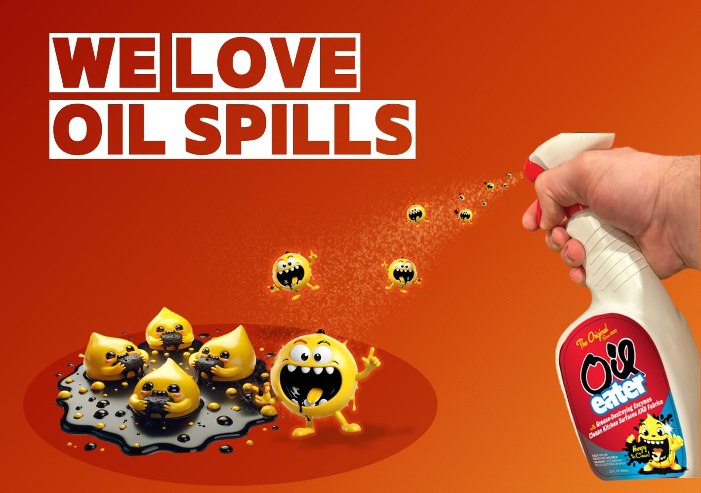 Oil Eater Original 1 Gallon Cleaner, Degreaser - Dissolve Grease Oil and Heavy-Duty Stains – Professional Strength - Image 10