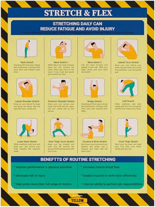 Workplace Safety - Non-Lamintated Poster, 12 x 16" (Stretch)