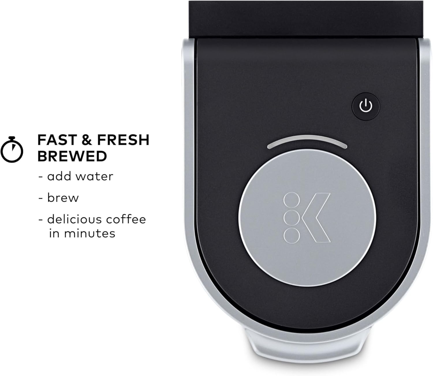 Keurig K-Mini Single Serve K-Cup Pod Coffee Maker, 6 to 12oz Brew size, with Cord Storage, Perfect for Small Spaces, Black - Image 4
