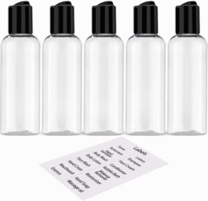 5 Pack 3.4 oz Travel Bottles for To...