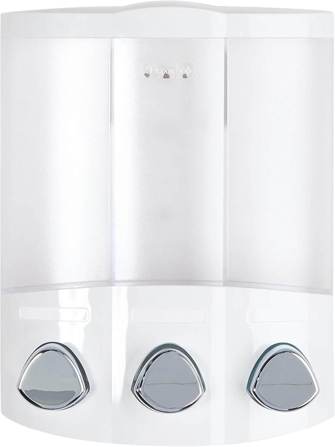 Better Living Products, White 76354 Euro Series TRIO 3-Chamber Soap and Shower Dispenser - Image 2