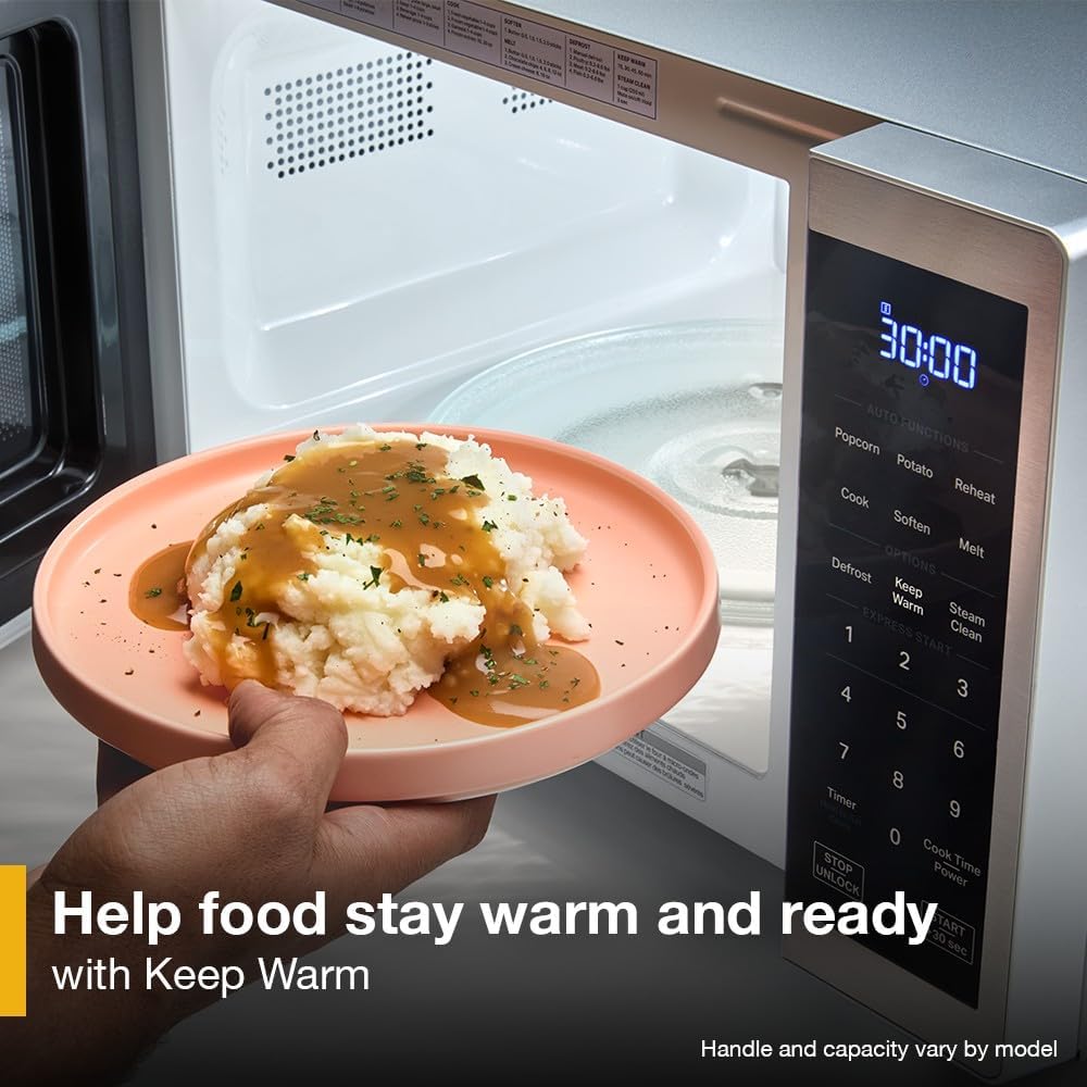 Whirlpool 20.93 in. Electric COUNTERTOP Microwave in Black with 0.7 CU. FT. Capacity WM - Image 3