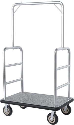 Hotel Luggage Cart, 1300LBS Load Ca...