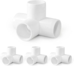 4 Way PVC Pipe Fittings 3/4 Inch, Z...
